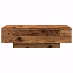 vidaXL Coffee Table Hallway End Table Side Table Old Wood Engineered Wood - old wood - Additional view 4