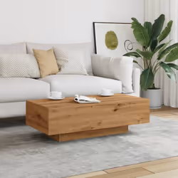 vidaXL Coffee Table Hallway End Table Side Table Old Wood Engineered Wood - artisan oak - Additional view 2