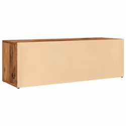 vidaXL Shoe Storage Bench Shoe Rack Stand Shoe Shelf Cabinet Engineered Wood - old wood - Additional view 5