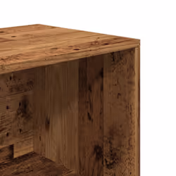 vidaXL Shoe Storage Bench Shoe Rack Stand Shoe Shelf Cabinet Engineered Wood - old wood - Additional view 6