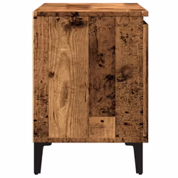 vidaXL TV Cabinet with Metal Legs Sideboard TV Stand TV Unit Hifi Cabinet - old wood - Additional view 4
