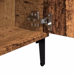 vidaXL TV Cabinet with Metal Legs Sideboard TV Stand TV Unit Hifi Cabinet - old wood - Additional view 7