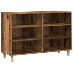 vidaXL Sideboard Side Cabinet Cupboard Highboard Old Wood Engineered Wood