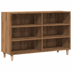 vidaXL Sideboard Side Cabinet Cupboard Highboard Artisian Oak Engineered Wood