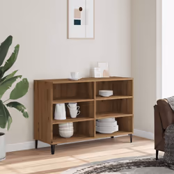 vidaXL Sideboard Artisan Oak 103.5x35x70 cm Engineered Wood cabinet cupboard