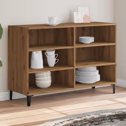 vidaXL Sideboard Artisan Oak 103.5x35x70 cm Engineered Wood cabinet cupboard