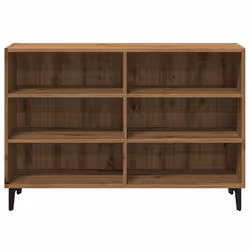 vidaXL Sideboard Artisan Oak 103.5x35x70 cm Engineered Wood cabinet cupboard - Additional view 4