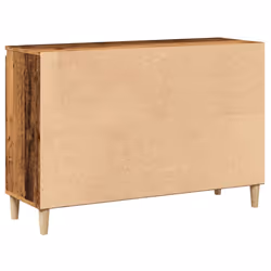 vidaXL Sideboard Cupboard Storage Cabinet Buffet Highboard Engineered Wood - old wood - Additional view 6