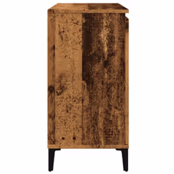 vidaXL Coffee Table Couch Table Hall End Center Accent Table Engineered Wood - old wood - Additional view 5