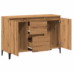 vidaXL Coffee Table Couch Table Hall End Center Accent Table Engineered Wood - artisan oak - Additional view 4