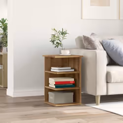vidaXL Sideboard Artisan Oak 35x35x55 cm Engineered Wood cabinet cupboard - Additional view 2