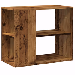 vidaXL Side Cabinet Storage Unit Side Table Hall Sofa Table Engineered Wood - old wood - Additional view 5