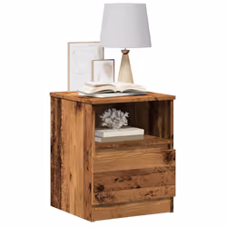 VidaXL 856498 nightstand/bedside table Wood - Additional view 4