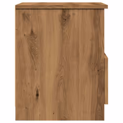 vidaXL Bed Cabinet Nightstand Side Table Storage Bed Table Engineered Wood - artisan oak, 2 pcs - Additional view 5