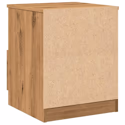 vidaXL Bed Cabinet Nightstand Side Table Storage Bed Table Engineered Wood - artisan oak, 2 pcs - Additional view 6