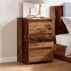 VidaXL 856522 nightstand/bedside table Wood - Additional view 4