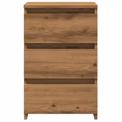 vidaXL Bed Cabinet Nightstand Side Table Storage Bed Table Engineered Wood - artisan oak, 2 pcs - Additional view 4