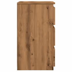 vidaXL Bed Cabinet Nightstand Side Table Storage Bed Table Engineered Wood - artisan oak, 2 pcs - Additional view 5