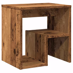VidaXL 856527 nightstand/bedside table Wood - Additional view 4