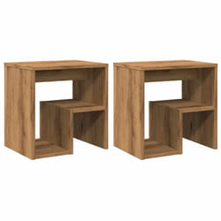 VidaXL 856529 nightstand/bedside table Oak