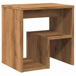 VidaXL 856529 nightstand/bedside table Oak - Additional view 4