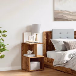 VidaXL 856530 nightstand/bedside table Wood
