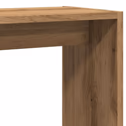 vidaXL Side Table Chipboard Magazine Rack Coffee Couch Table Multi Colours - artisan oak - Additional view 6