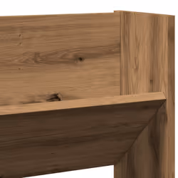 vidaXL Wall Shoe Cabinet Shoe Rack Hall Shoe Storage Cupboard Engineered Wood - artisan oak - Additional view 5