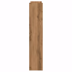 vidaXL Wall Shoe Cabinet Shoe Rack Hall Shoe Storage Cupboard Engineered Wood - artisan oak - Additional view 4