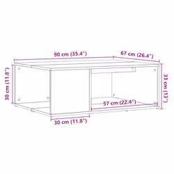 VidaXL 856552 coffee/side/end table - Additional view 8
