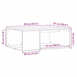VidaXL 856553 coffee/side/end table - Additional view 8