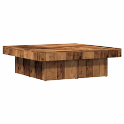 vidaXL Coffee Table Couch Table Hall End Center Accent Table Engineered Wood - old wood