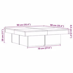 VidaXL 856555 coffee/side/end table - Additional view 8