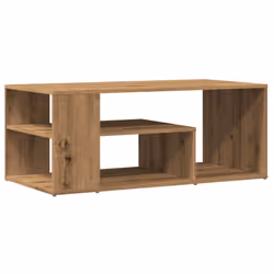 vidaXL Coffee Table Engineered Wood Couch End Center Sofa Table Multi Colours - artisan oak