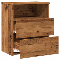 VidaXL 856564 nightstand/bedside table Wood - Additional view 8