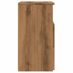 vidaXL Bed Cabinet Bedside Cabinet Storage Cabinet Nightstand Bed Side Table - artisan oak, 2 pcs - Additional view 5
