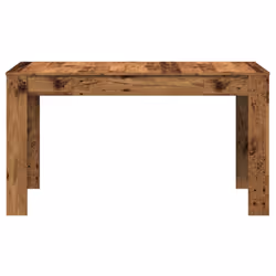 vidaXL Dining Table Kitchen Dinner Table Dining Room Table Engineered Wood - old wood - Additional view 4