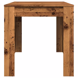vidaXL Dining Table Kitchen Dinner Table Dining Room Table Engineered Wood - old wood - Additional view 5