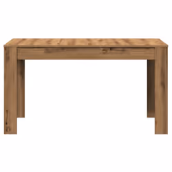 vidaXL Dining Table Kitchen Dinner Table Dining Room Table Engineered Wood - artisan oak - Additional view 4