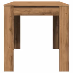 vidaXL Dining Table Kitchen Dinner Table Dining Room Table Engineered Wood - artisan oak - Additional view 5