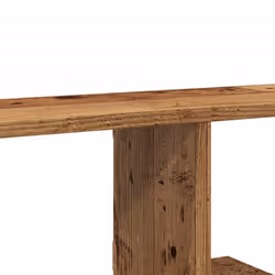vidaXL Wall-Mounted TV Shelf Floating Wall TV Unit TV Stand Engineered Wood - old wood - Additional view 6