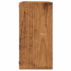 vidaXL Wall Shelves Floating Rack Display Shelf Bookshelf Engineered Wood - old wood, 30 x 15 x 30 cm/ 4 pcs - Additional view 5