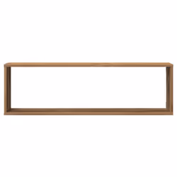 vidaXL Wall Shelves Floating Rack Display Shelf Bookshelf Engineered Wood - artisan oak, 100 x 15 x 30 cm/ 4 pcs - Additional view 4