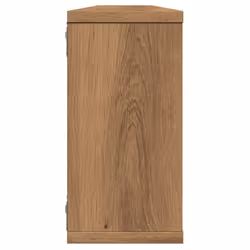 vidaXL Wall Shelves Floating Rack Display Shelf Bookshelf Engineered Wood - artisan oak, 100 x 15 x 30 cm/ 4 pcs - Additional view 5
