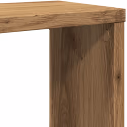 vidaXL Wall Shelves Floating Rack Display Shelf Bookshelf Engineered Wood - artisan oak, 6 pcs - Additional view 7