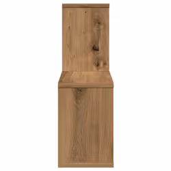 vidaXL Wall Shelf Wall-Mounted Shelf Storage Display Rack Engineered Wood - artisan oak - Additional view 4