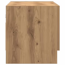 vidaXL Wardrobe Chipboard Home Hanging Shelf Clothes Organiser Multi Colours - artisan oak - Additional view 4