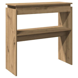 vidaXL Console Table Hallway Accent Couch Table End Side Table Engineered Wood - artisan oak