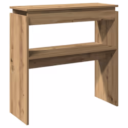 vidaXL Console Table Hallway Accent Couch Table End Side Table Engineered Wood - artisan oak - Additional view 5