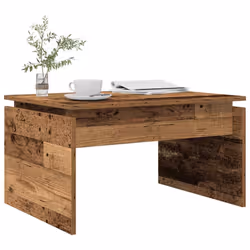 vidaXL Coffee Table Couch Table Hall End Center Accent Table Engineered Wood - old wood